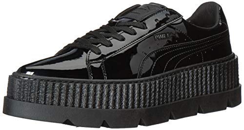 Fenty Puma by Rihanna Mujeres Pointy Creeper Patent Moda Zapatillas Negro