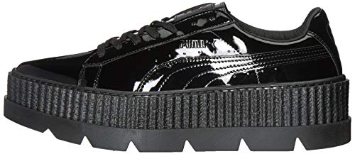 Fenty Puma by Rihanna Mujeres Pointy Creeper Patent Moda Zapatillas Negro