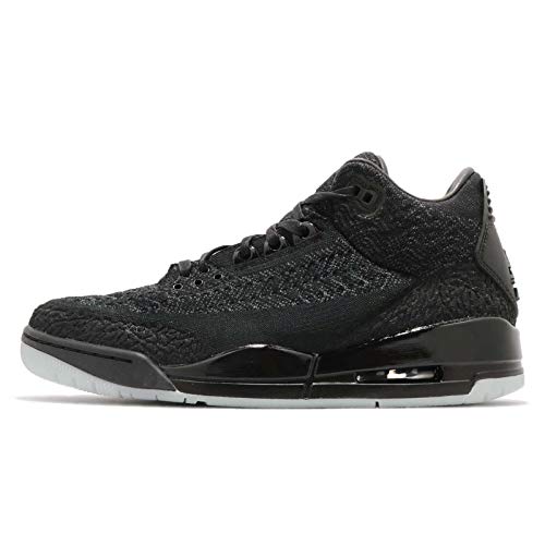 Air Jordan 3 Retro Flyknit Talla 10 - Hombre AQ1005-001 Negras Brillan en la oscuridad