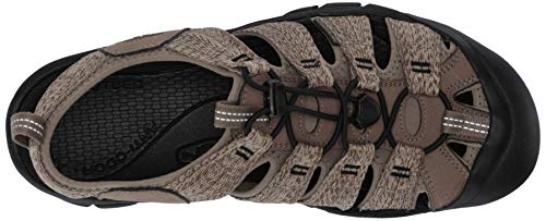 KEEN mens Newport H2 Sandal , Brown , 10.5
