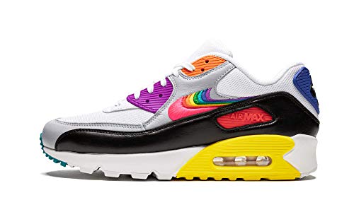 Nike Air Max 90 Be True Taille 12 - Homme CJ5482-100 Blanche/Multicolore-Noir