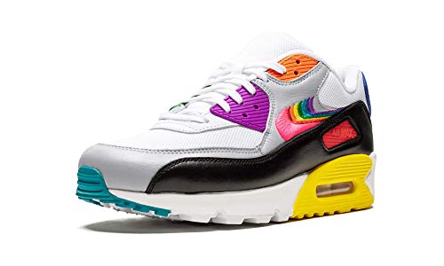 Nike Air Max 90 Be True Taille 9.5 - Homme CJ5482-100 Blanche/Multicolore-Noir