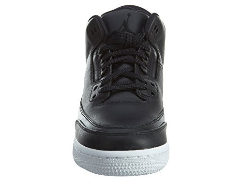 Air Jordan III (3) Retro (Kids) Black/Black-White