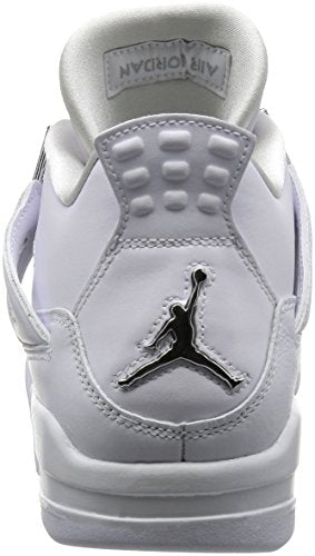 Air Jordan 4 Retro Pure Money 2017 Taille 12.5 Homme 308497 100 Blanc/Argent