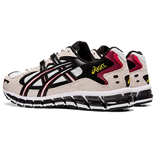 ASICS Men's Gel-Kayano 5 360 Shoes, 7.5, White/Black