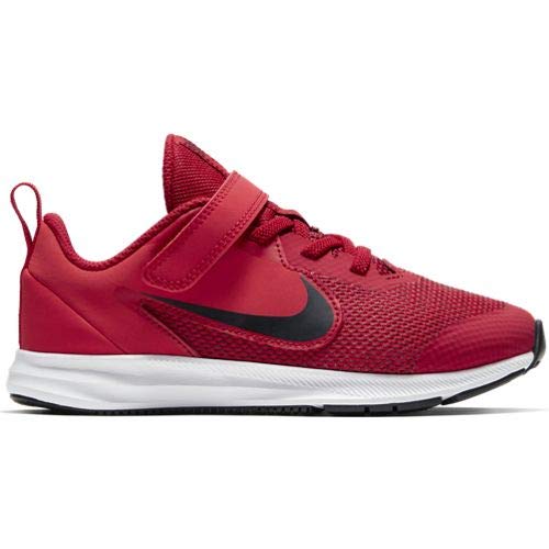 Nike Kids Boy's Downshifter 9 (Little Kid) Gym Red/Black/University Red/White 3 Little Kid