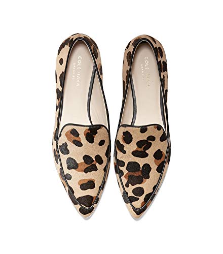 Cole Haan Womens Brie Skimmer Haircalf Fashion Loafers Beige 9 Medium (B,M)