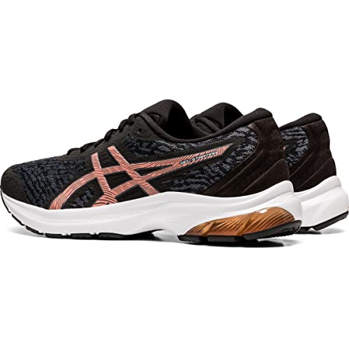 ASICS Women's Gel-Kumo Lyte Shoes, 6, Black/Rose Gold