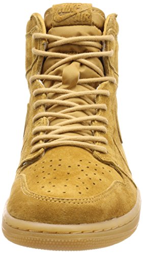 Air Jordan 1 Retro High OG Wheat Taille 9.5 - Homme 555088-710 Golden Harvest
