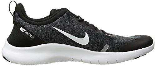 Nike Men's Flex Experience Run Shoe Size 8 - AJ5900-013 Black/White-Cool Grey-Reflective Silver