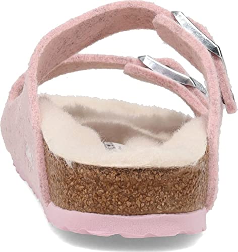 Birkenstock Women's, Arizona Wool Felt - Narrow Width Pink