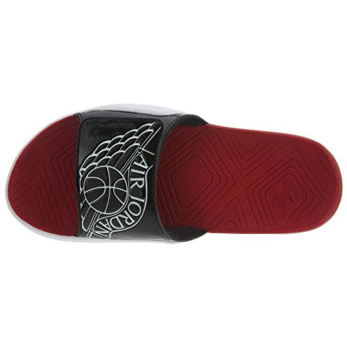 Chanclas Jordan Hydro 7 Talla 9 - Hombre AA2517-001 Negro/Blanco/Gimnasio Rojo Sandalia