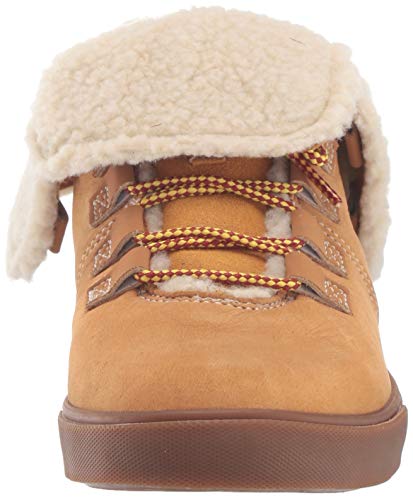 Timberland Dausette Fleece Fold Down Boot Fashion, Wheat Nubuck - Adidas