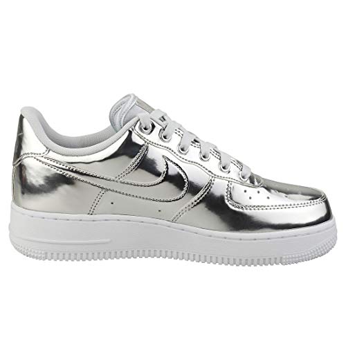 Nike Air Force 1 SP Metallic Chrome Talla 9.5 - Mujer CQ6566 001