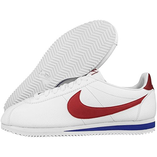 Nike Cortez Basic Leather OG Forest Gump 882254-164 Men White/Red/Blue 2017