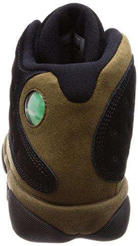 Nike Air Jordan 13 XIII Retro Olive 414571 006 Hombres Talla 12 Negro/Gym Red-light Olive Estilo de vida