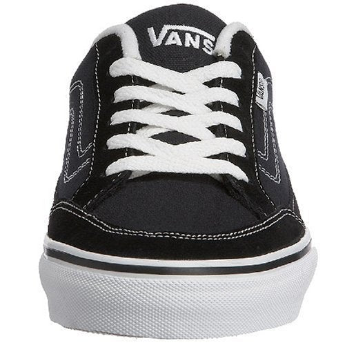 Vans Men Bearcat Sneakers Skate Shoes (12, Black/White) - Vans