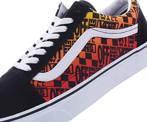 Vans Old Skool Flame Sneakers Black Flame Men