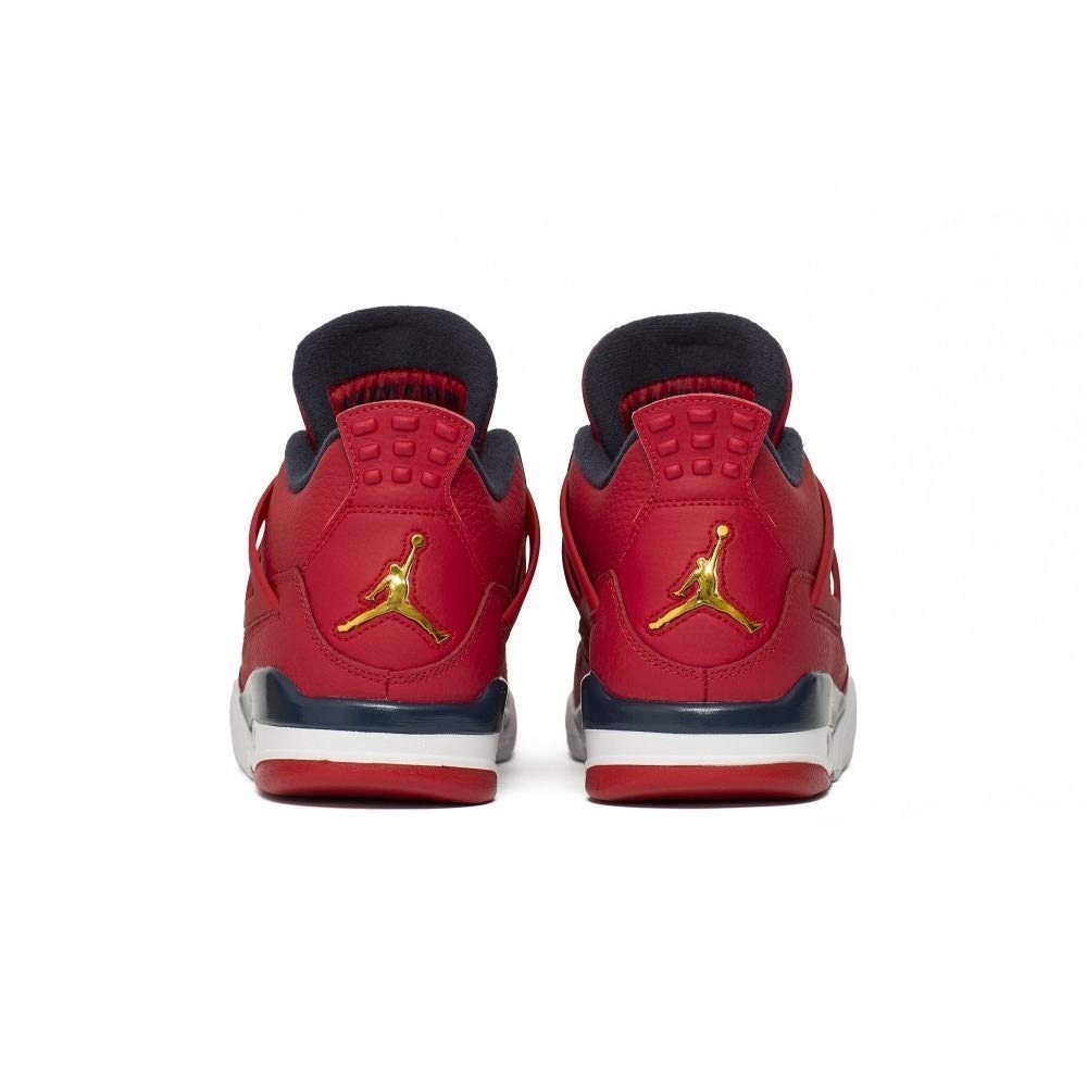 Nike Air Jordan 4 IV Retro Se Fiba 2019 Hombre Talla 10.5 Gym Rojo/Obsidian-Blanco-Metallic Gold CI1184-617