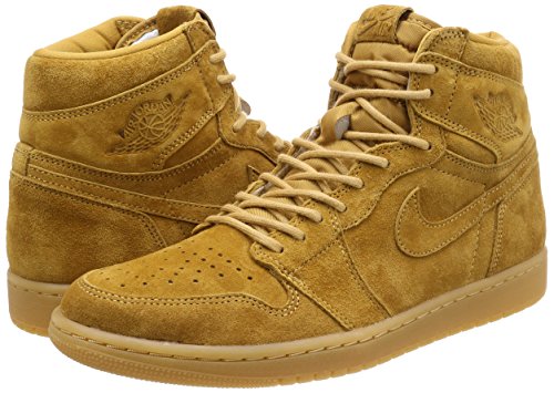 Nike Air Jordan 1 I High Wheat 555088-710 Men's Size 9.5/Size 10.5/Size 11