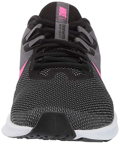 Nike Women's Downshifter 9 Sneaker, Black/Laser Fuchsia-Dark Grey, 8.5 Regular US