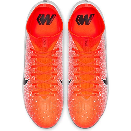Nike Mercurial Superfly 6 Pro FG Tacos de fútbol Talla 13 - Hombre AH7368-801 Hyper Crimson/Blanco/Negro)