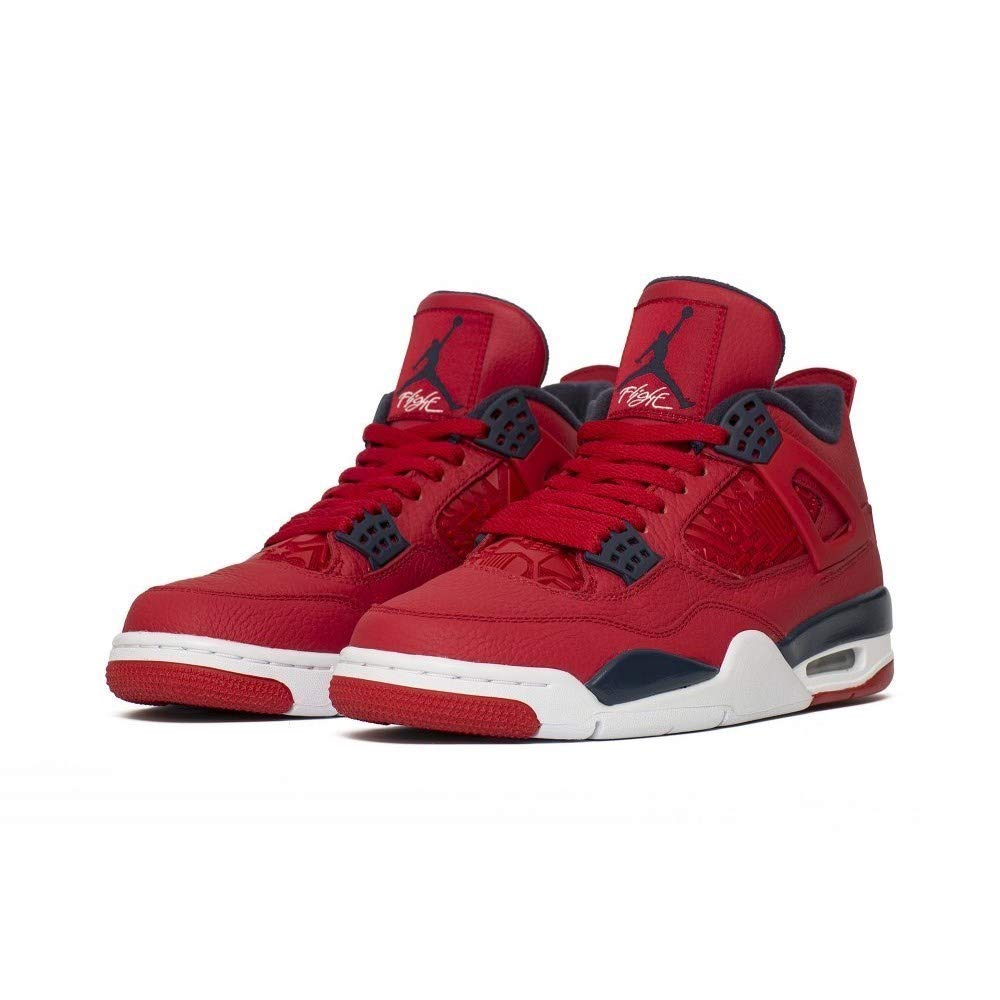 Nike Air Jordan 4 IV Retro Se Fiba 2019 Hombre Talla 10.5 Gym Rojo/Obsidian-Blanco-Metallic Gold CI1184-617
