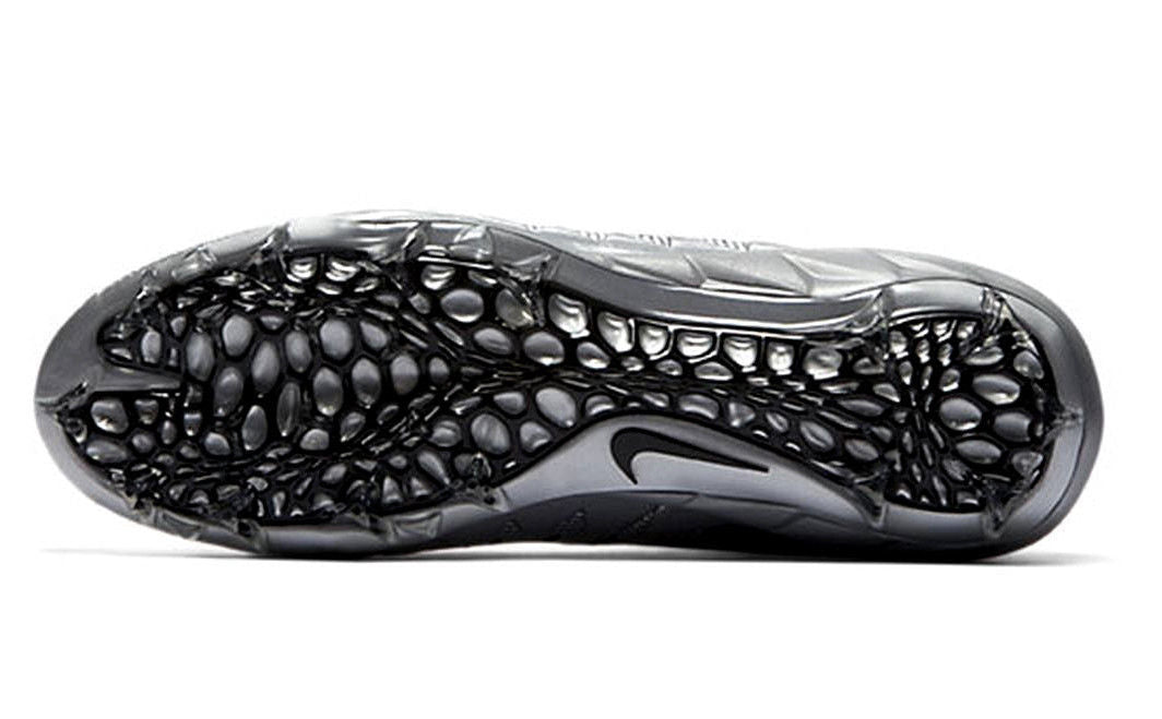 Nike Alpha Menace Pro Mid Football Cleats 871451 001 Men's Size 9/Size 10.5/Size 11.5/Size 12 Metallic Silver/Black