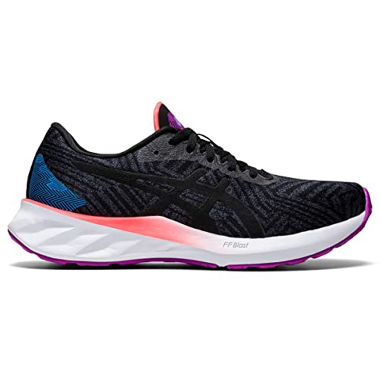 ASICS Women's Roadblast Running Black/Orchid 1012A700.002