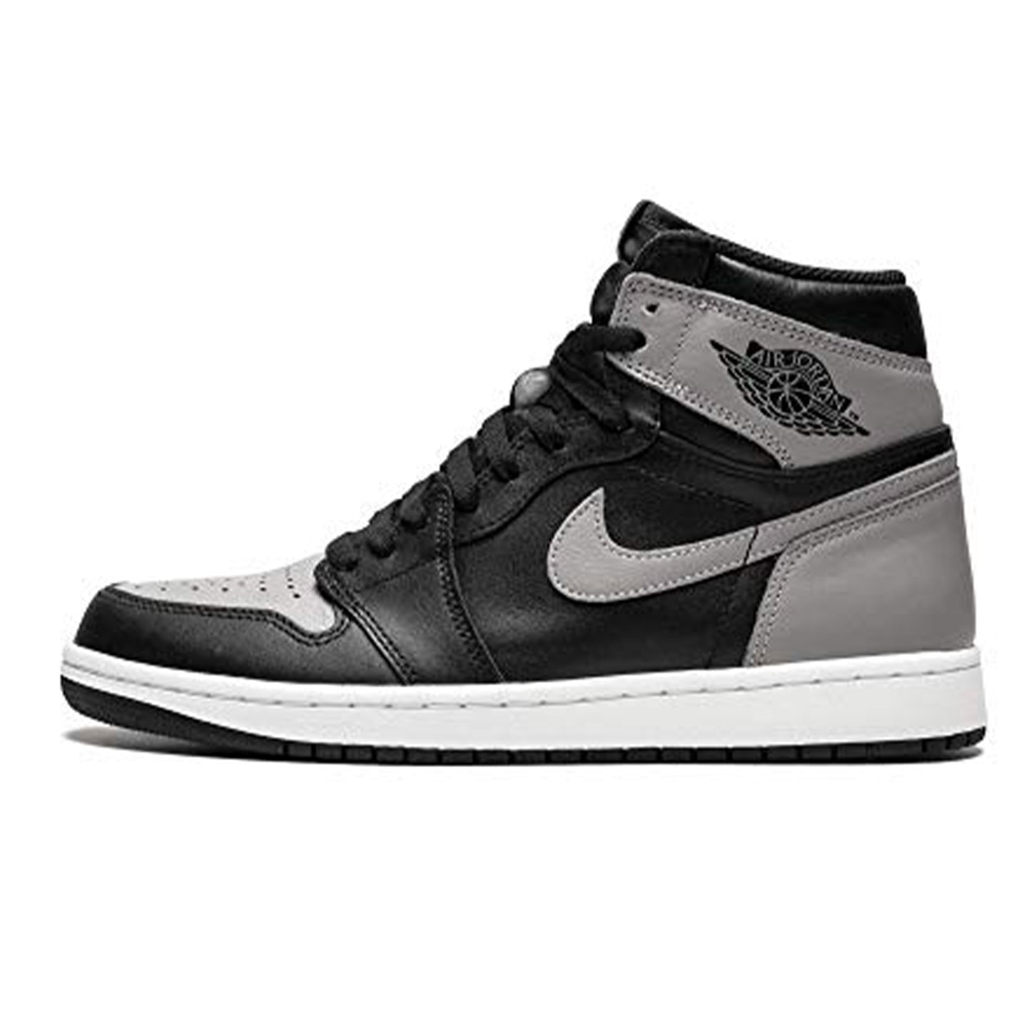 Air Jordan 1 Retro High OG Shadow Grey 2018 Size 14 - Men 555088 013 Black/White