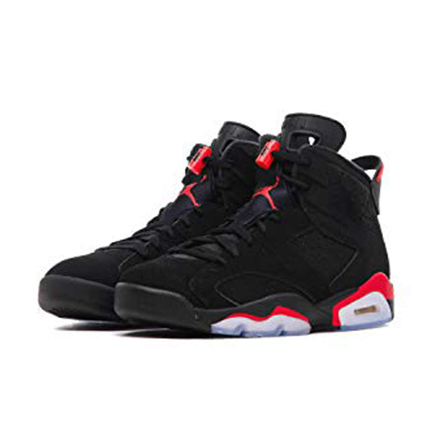 Air Jordan 6 Retro Infrared - 2019 Black 384664 060 - Size 14
