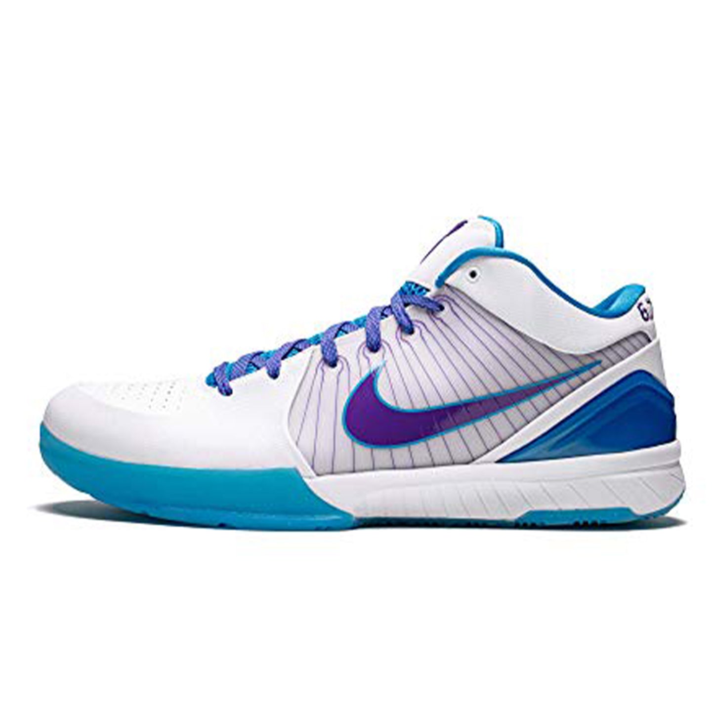 Nike Basketball Kobe 4 Protro Draft Day Hornets Talla 14 - Hombre AV6339-100 Blanco/Púrpura