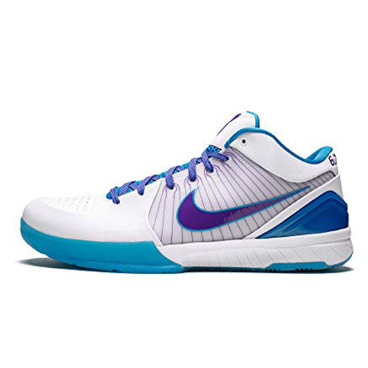 Nike Basketball Kobe 4 Protro Draft Day Hornets Size 14 - Men AV6339-100 White/Purple