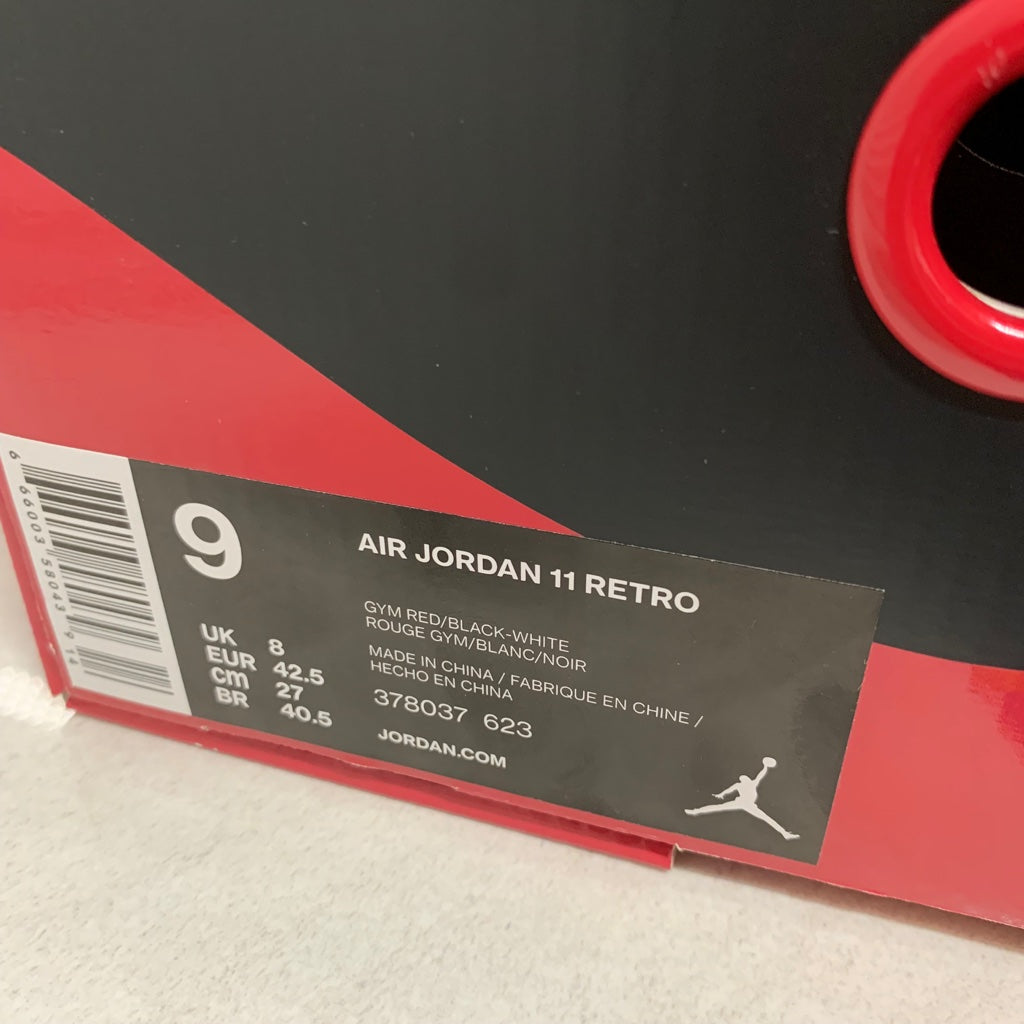 Air Jordan 11 XI Retro Win Like 96 - 378037-623 - Talla de hombre 8.5/Talla 9/Talla 10