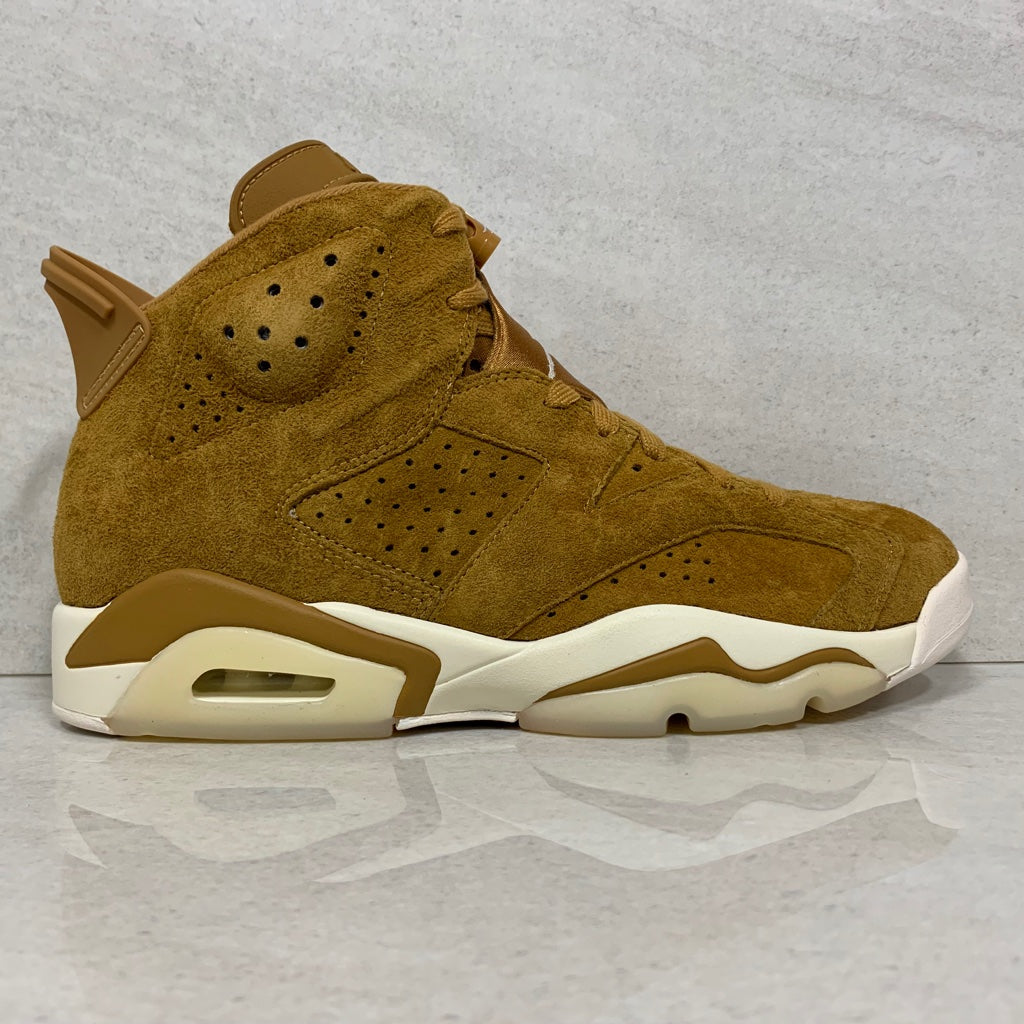 Air Jordan 6 VI Retro Golden Harvest / Wheat - 384664 705 - Talla de hombre 9.5/Talla 10