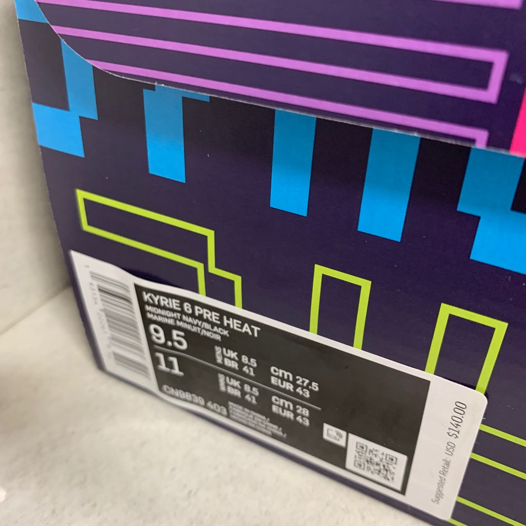 Nike Kyrie 6 Pre Heat Heal The World - CN9839 403 - Taille Homme 9.5