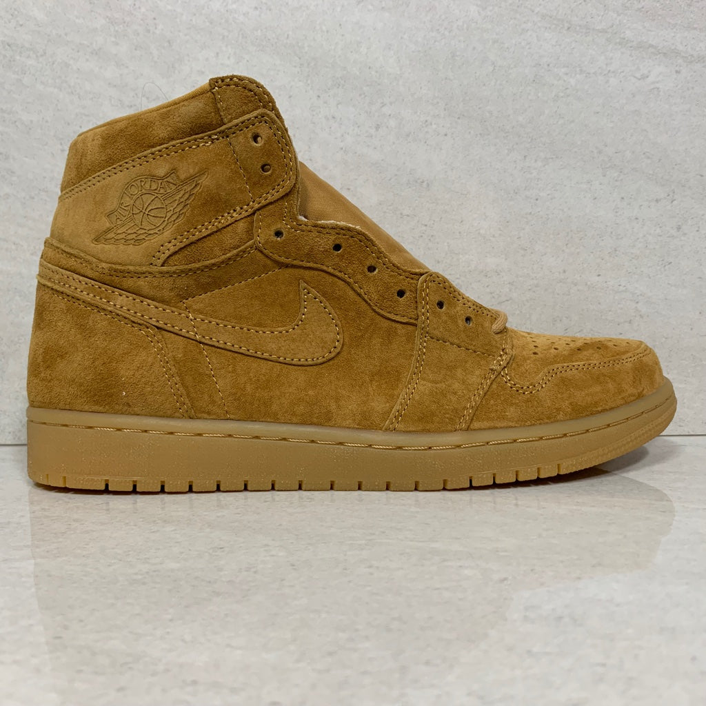 Nike Air Jordan 1 I High Wheat 555088-710 Men's Size 9.5/Size 10.5/Size 11