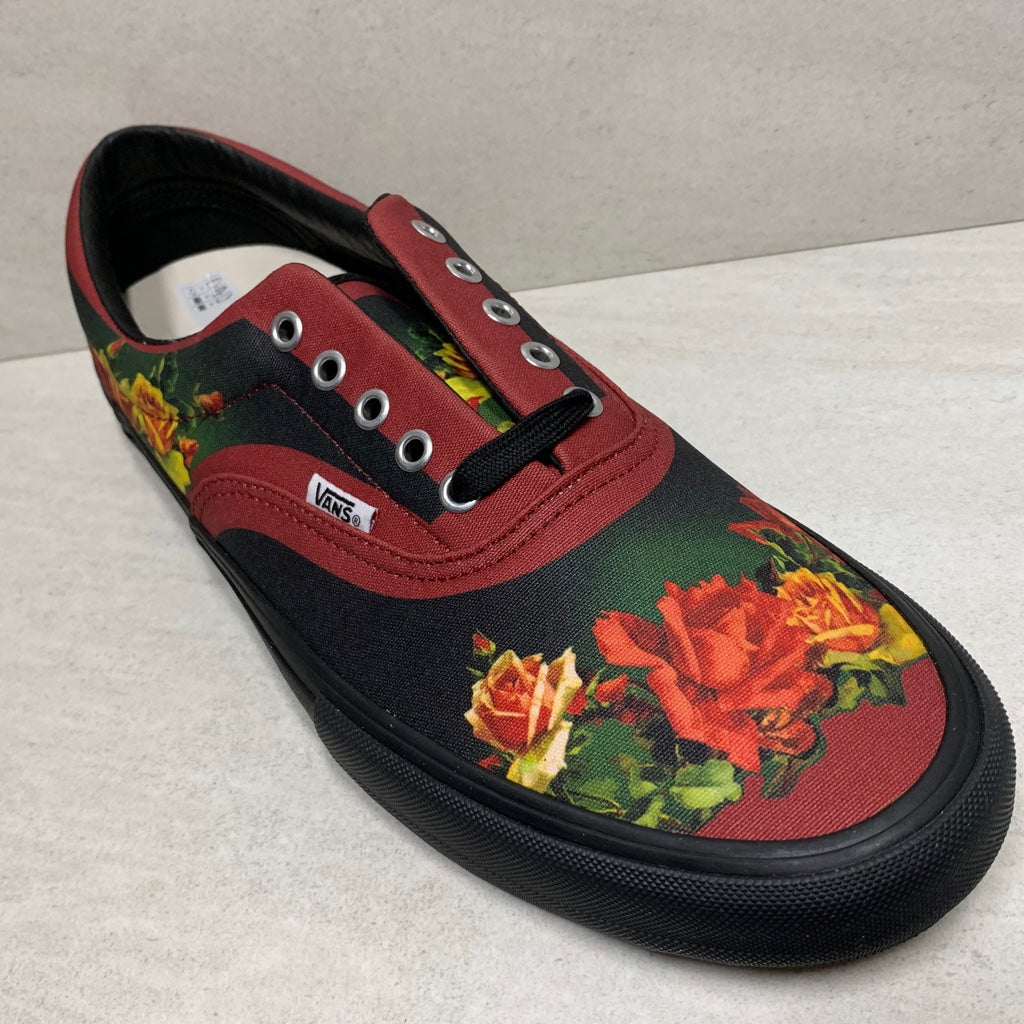Supreme x Vans Era Pro Jean Paul Gaultier Burgundy- VN0A45JAT5S - Talla de hombre 10.5/Talla 13