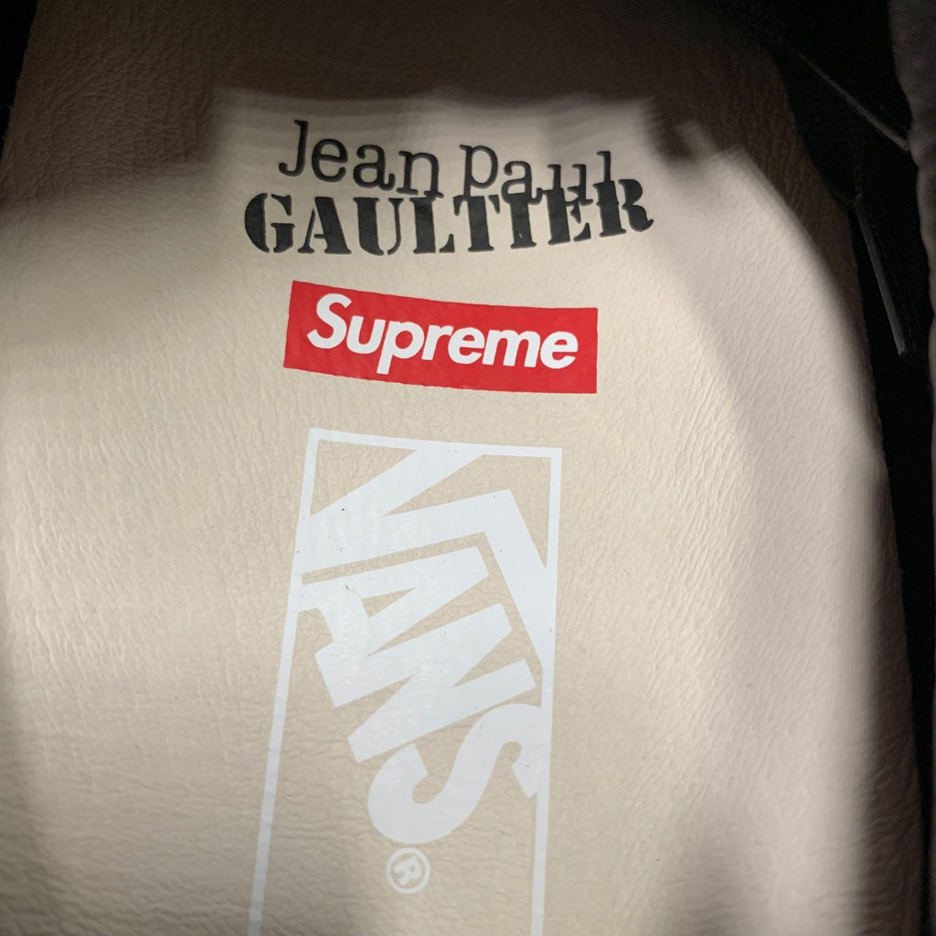 Supreme x Vans Era Pro Jean Paul Gaultier Burgundy- VN0A45JAT5S - Talla de hombre 10.5/Talla 13