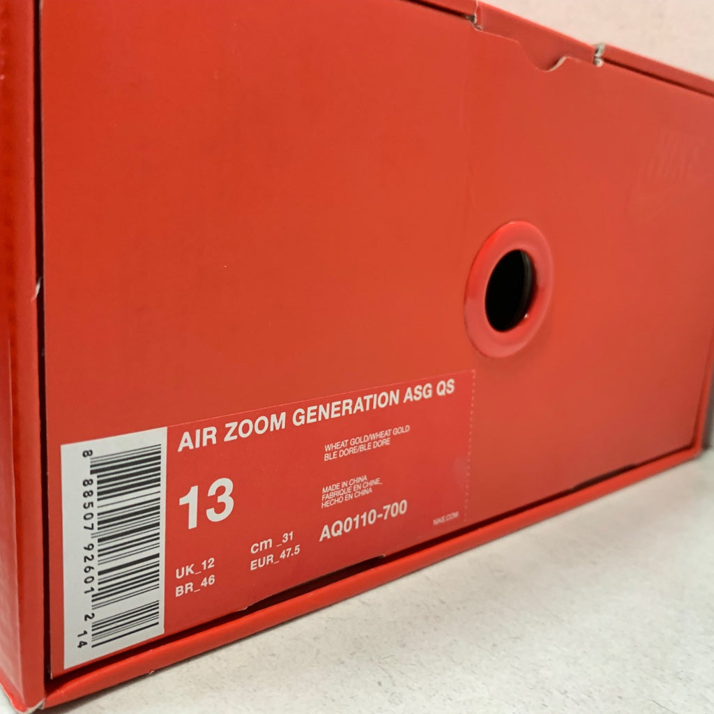 Nike Basketball Lebron Air Zoom Generation ASG QS Blé - AQ0110 700 - Taille Homme 13