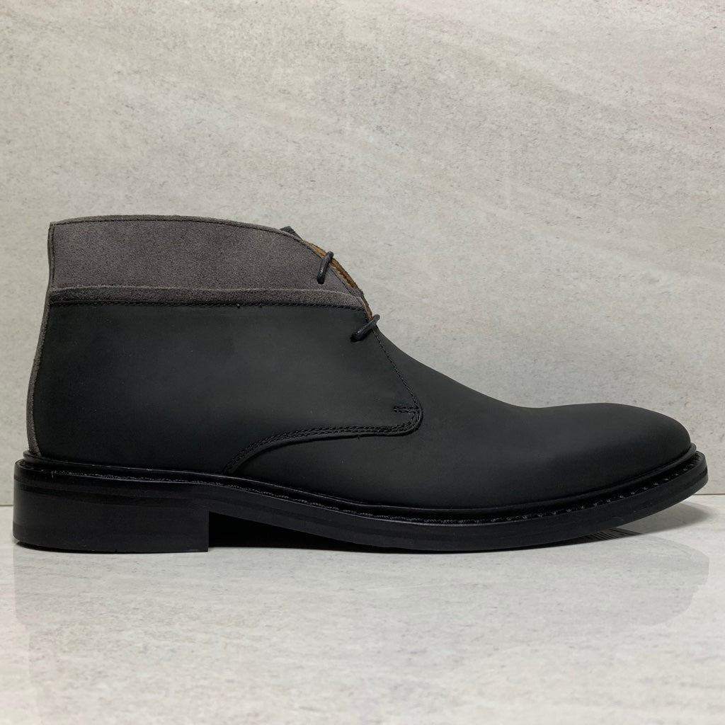 DS Cole Haan Benton Welt Chukka II Boot Taille 8/Taille 9.5 Noir C24573