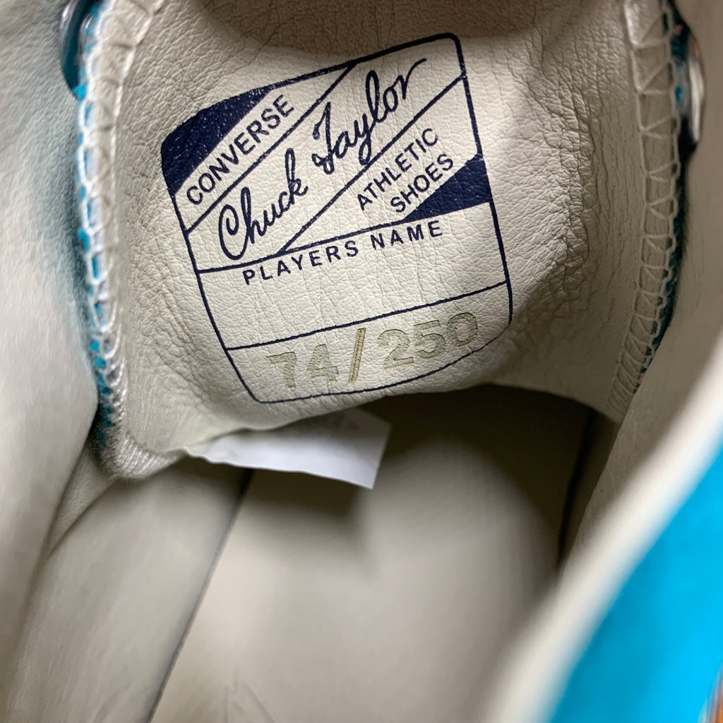 Converse Chuck Taylor All-Star 70s Hi Gameday Charlotte Hornets #74/250 - 159398C - Men's Size 9/Size 10