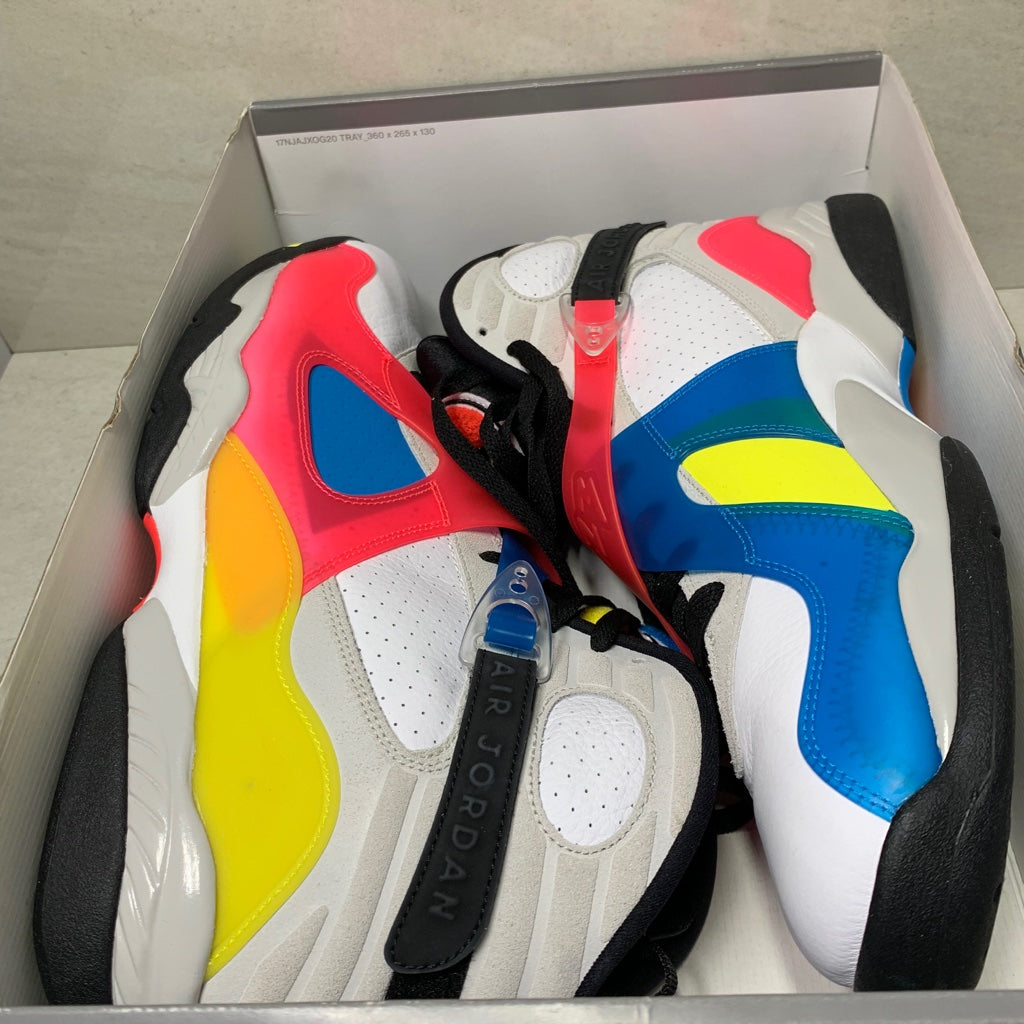 Jordan 8 SP Retro SE White Multicolor - BQ7666-100 - Men's Size 14