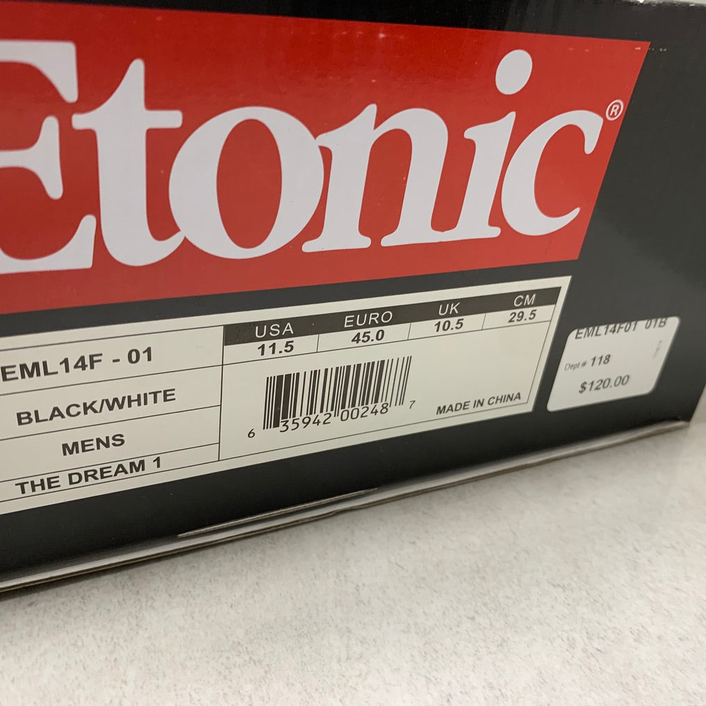 Etonic Hakeem The Dream 1 Black/White - Men's Size 11.5