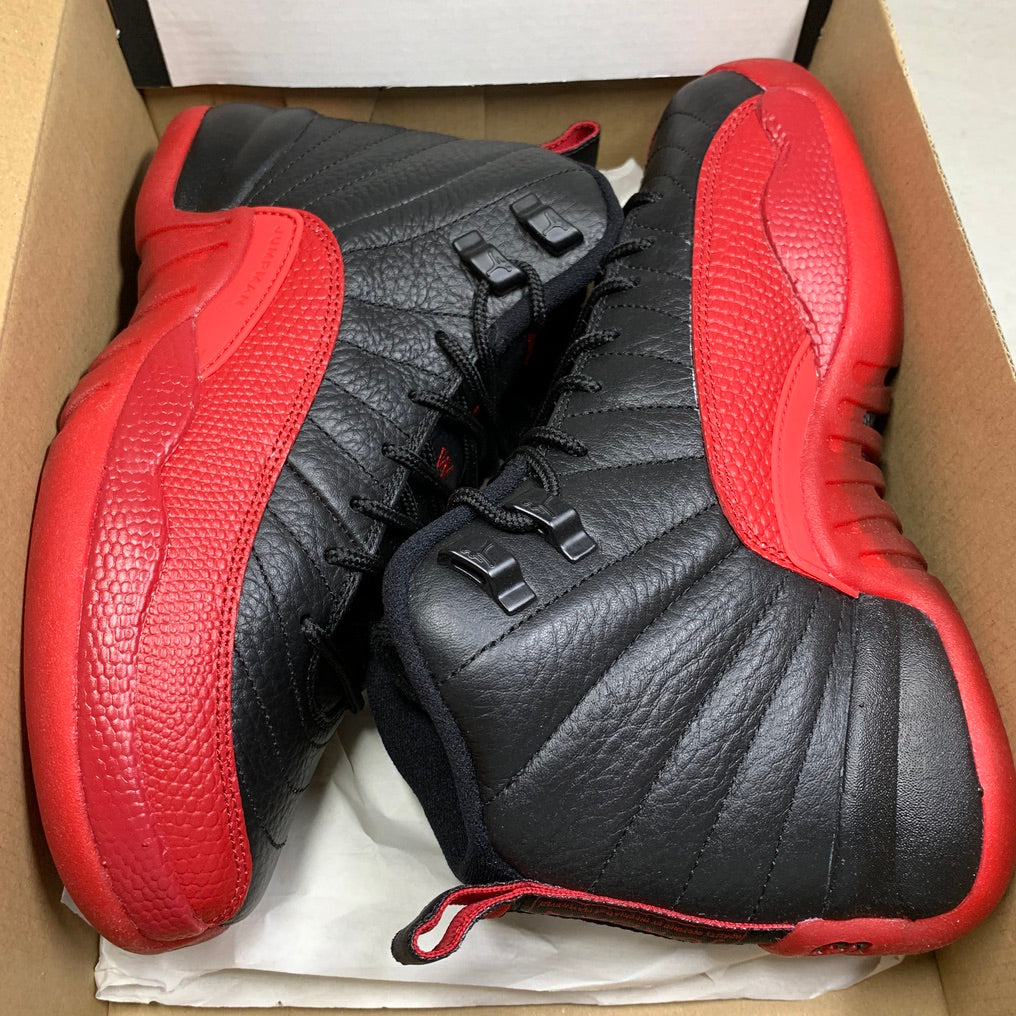 Jordan 12 XII Retro BG Flu Game - 153265 002 - Talla juvenil 5Y