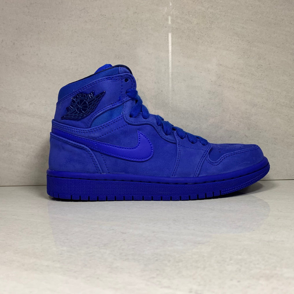 Jordan 1 Retro 1 I High Premium Blue Void - AH7389 400 - Talla de mujer 5.5