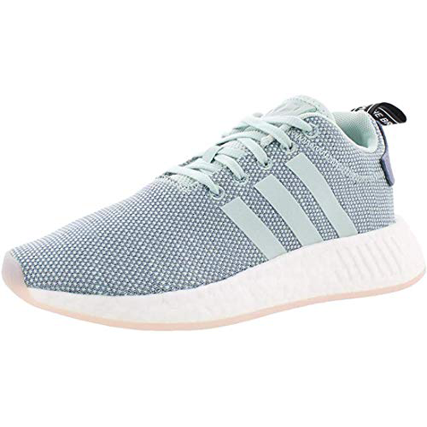 adidas womens Nmd R2 Raw Steel/Ash Green/White, 9.5 US