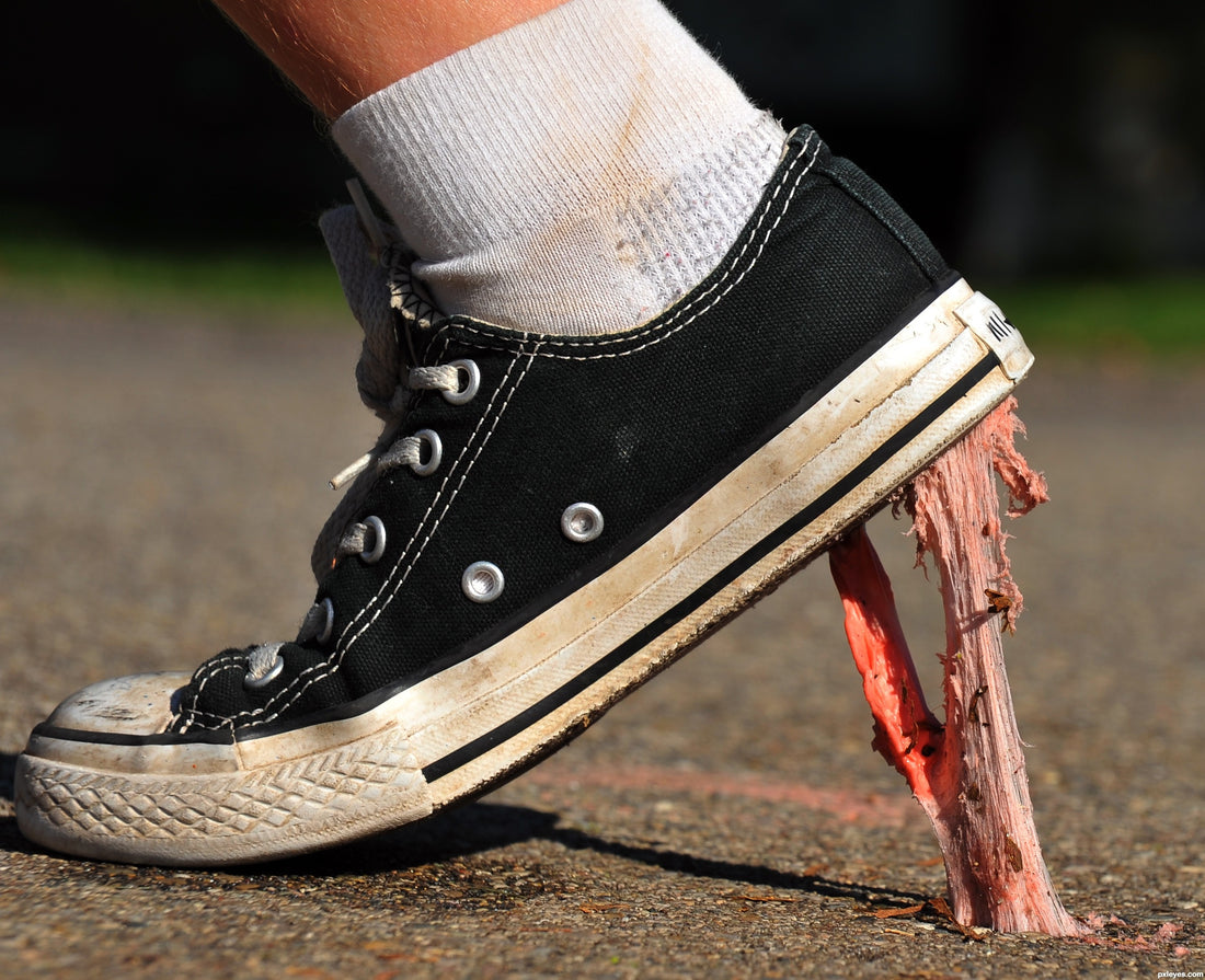 Quick & Easy Ways To Get Gum Off Sneakers