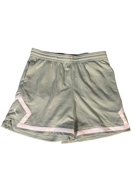 Jordan Girls' Diamond Shorts 45D403-EH2 Seafoam Youth New With Tags