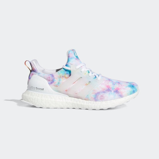Adidas Ultraboost 4.0 DNA Tie Dye Women's Running Shoes White Size 10.5